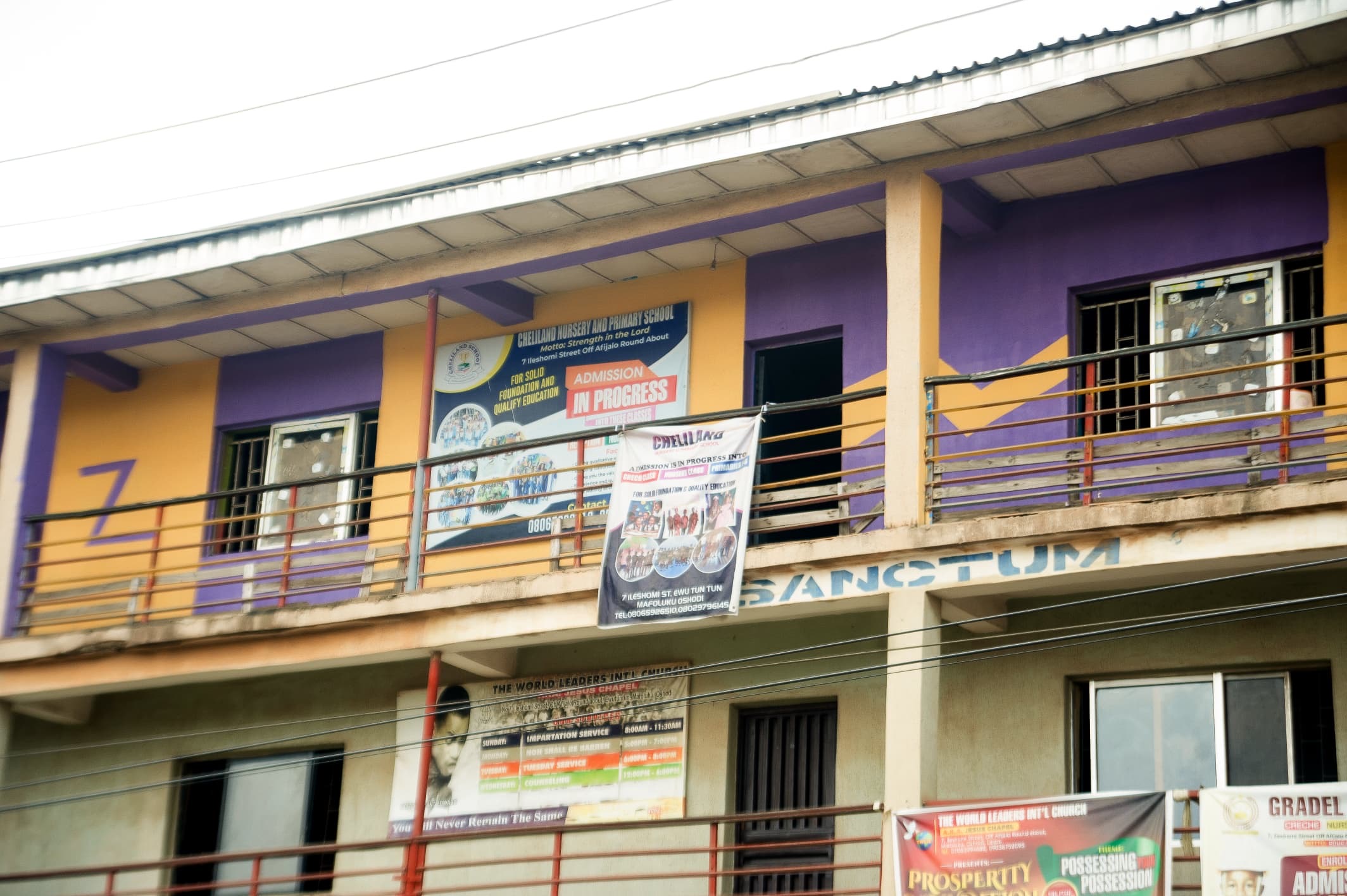 Students at Desks